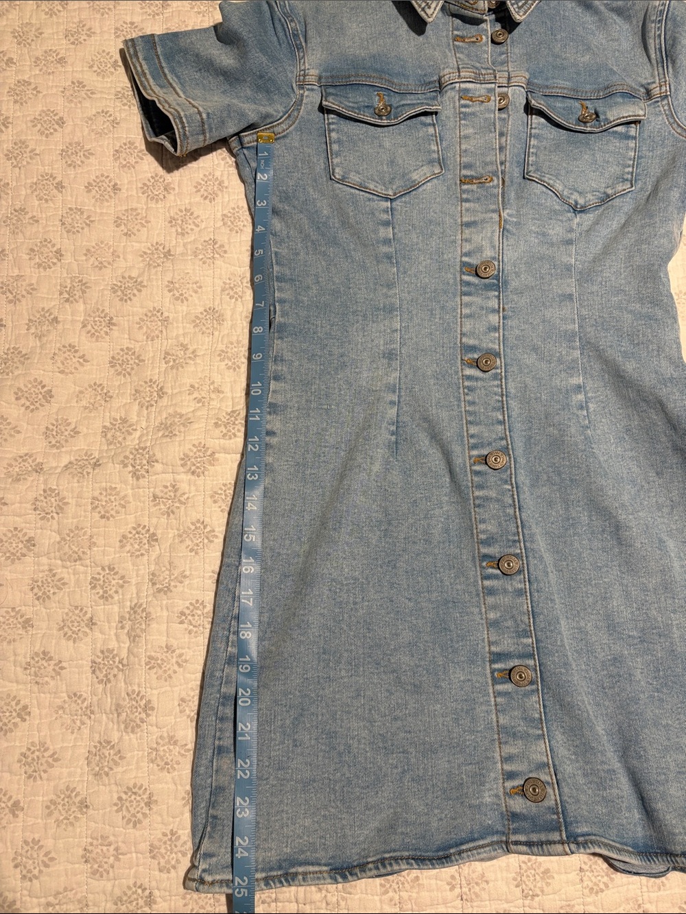 ZARA Denim Dress - Picture 7 of 7